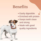 Dogaholic Superbone All Natural Peanut Butter Knotted Dog Treats