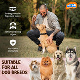 NOVEE : Liver Jerky Treats with Glucosamine - Training Dog Treats