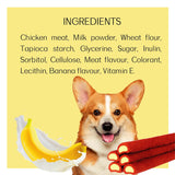 Taiyo Countryside Milk with Banana Duo Stix Dog Treats