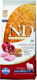 Farmina N&D Ancestral Grain Spelt Oats Chicken & Pomegranate Low Grain Maxi Adult Dry Food