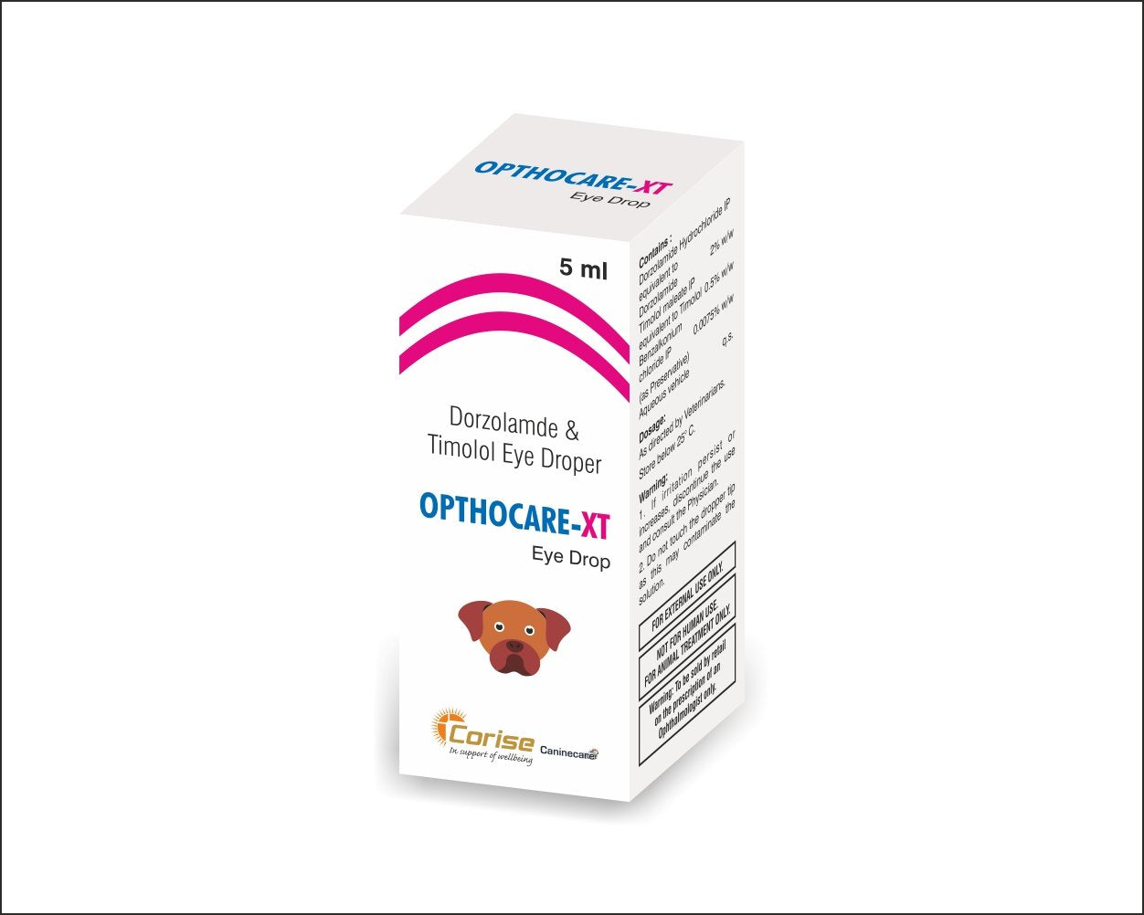 Timolol eye clearance drops for dogs