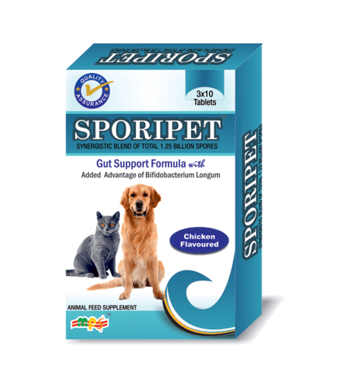 MPS Animal Healthcare Sporipet Gut Support Formula - Chicken Flavour