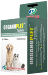Petson Organoplet Platelet Booster & body Energizer Tablets For Dog & Cat