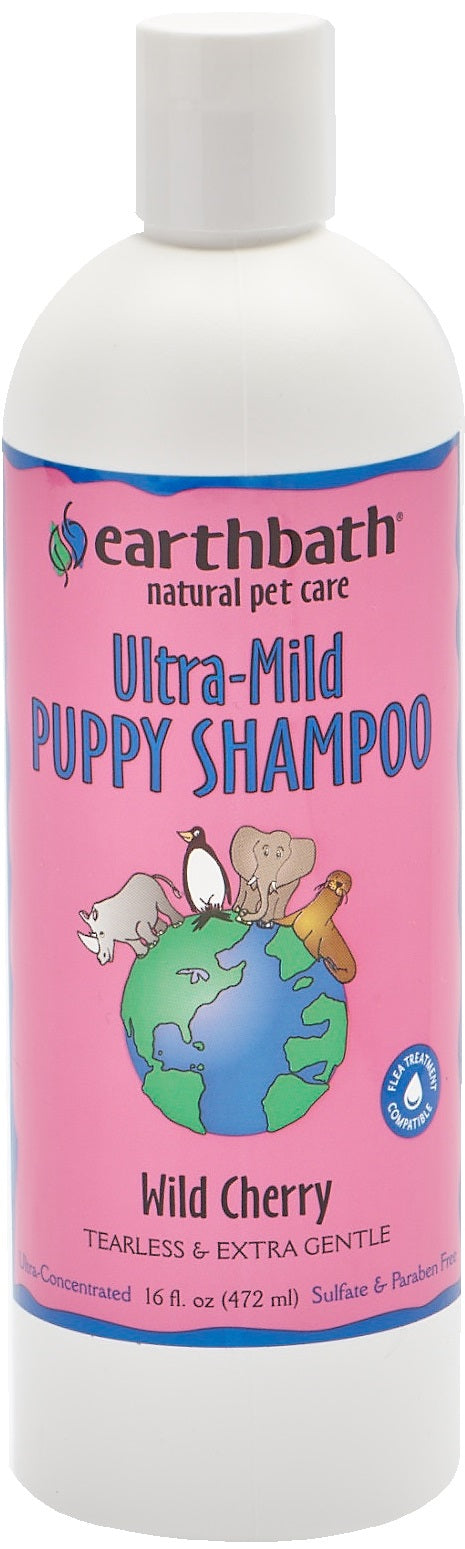 Earthbath Ultra-Mild Puppy Shampoo - Wild Cherry
