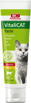 Bio Petactive: VitaliCAT Vitamin Paste For Cats - Taurine & Biotin Supplement