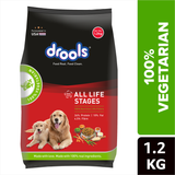 Drools All Life Stages 100% Vegetarian Dog Dry Food