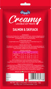 Drools Creamy Treats Salmon & Skipjack Cat Treat Buy 4 Get 1 Sachet Free Inside