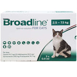 Boehringer Ingelheim Broadline Spot On Solution Cat 2.5 - 7.5 Kg