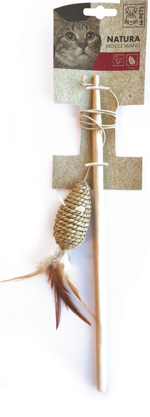 M-Pets Natura Seagrass Mouse Wand