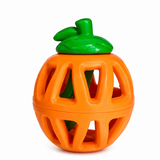 Holy Paws Orange Shape Fruity Bite Dog Treat Dispenser Chew Toy