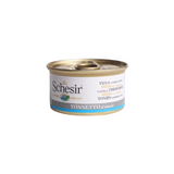 Schesir Tuna White Meat Flakes & Rice Cat Tin