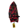 Kennel Printed Color Raincoat - Red
