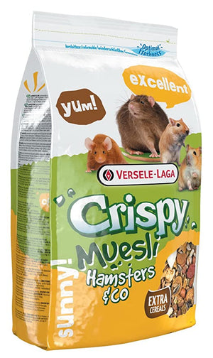 Versele-Laga Crispy Muesli for Hamsters & Small Pets (Dry Food)