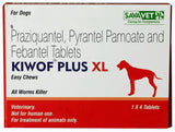 Savavet Kiwof Plus XL Dog Deworming Tablets For Large dogs