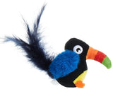 Gigwi Melody Chaser Motion Activated Toucan with Sound Chip Cat Toy