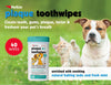 Petkin Plaque Tooth Wipes