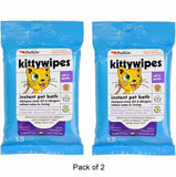 Petkin Instant Pet Bath Doggy Wipes