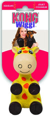 Kong Wiggi Giraffe Dog Latex Toy