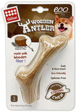 Gigwi Long Lasting Chew Wooden Antler With Fragrance Of Natural Pine and Synthetic Material