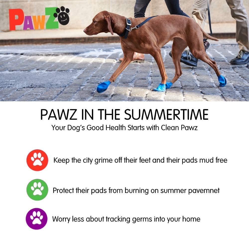Pawz Waterproof Dog Boots - Large - Purple