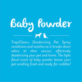 Tropiclean Baby Powder Deodorizing Spray For Dogs & Cats