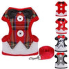 Whoof Whoof Bow Tie Tuxedo Harness With Leash