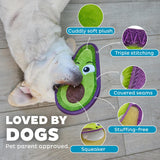 Outward Hound Tough Skinz Avocado Durable Toy - Green