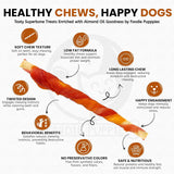 Dogaholic Superbone All Natural Almond Oil Stick Dog Treats