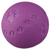 Trixie Ball With Paw Prints Vinyl Dog Toy