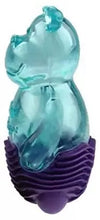 Gigwi Suppa Puppa Squeak Hippo Dog Toy - Blue/Purple