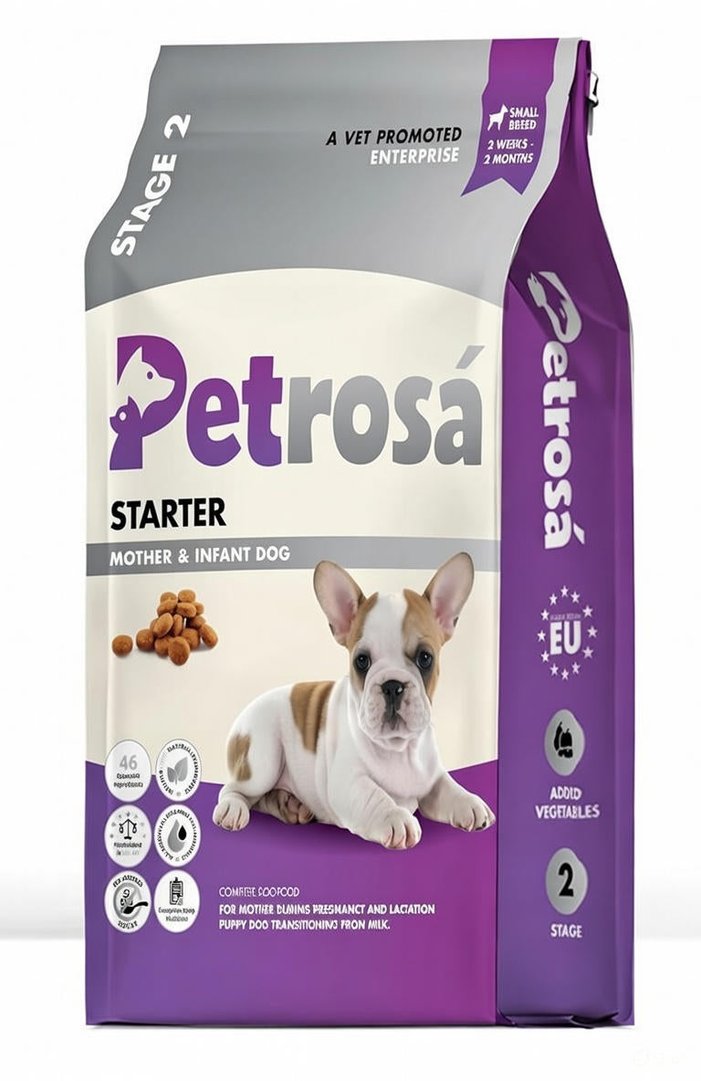 Petrosa Starter Mother & Infant Dog Dry Food For Small Breeds