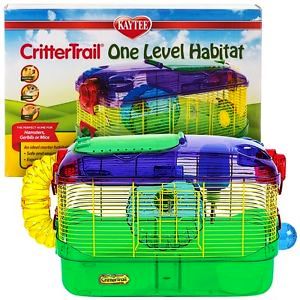 Super Pet Critter Trail 1 Level Habitat Hamster Cage