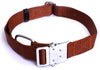 Kennel Cotton Adjustable M.S. Click Lock Collar (1")