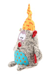 Gigwi Plush Friendz Squeaky Bear - Dog Toy - Small
