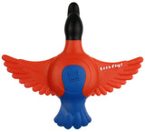 Gigwi Let's Fly Duck With Squeaker TPR Dog Toy (Orange)