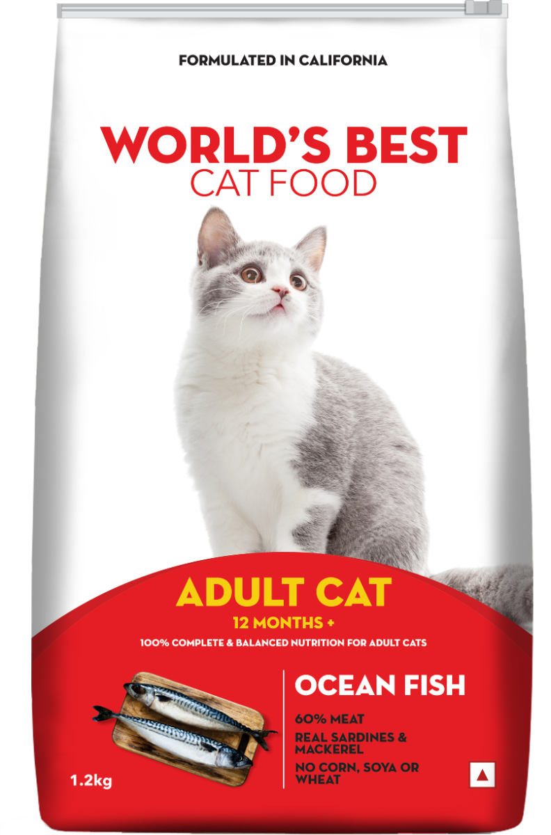 Worlds Best Ocean Fish Adult Cat Dry Food