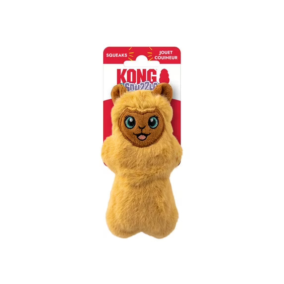 Kong Snuzzles Mini Llama Plush Dog Toy
