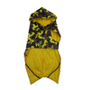 Kennel Printed Color Raincoat - Yellow