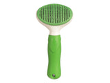 Basil Slicker Brush Auto Clean Comb For Dogs & Cats