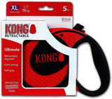 Kong Retractable Ultimate Tape Dog Leash Red - 5M