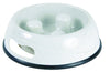 Trixie Slow Feed Plastic Bowl - (White)