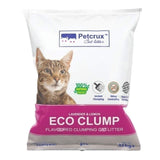 PetCrux Eco Clump Lavender & Lemon Flavoured Bentonite Clumping Cat Litter