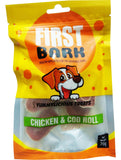 First Bark Yummylicious Treats Chicken & Cod Roll