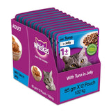 Whiskas With Tuna In Jelly Pouch (Pack Of 12)