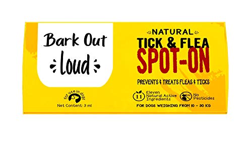 Vivaldis : Bark Out Loud Natural Tick & Flea Spot-On for Dogs (10–30 kg)