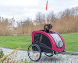 Trixie Bicycle Trailer For Medium Dog - (63 X 68 X 75 X137 CM)