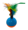 Kennel Feather Tumbler Cat Toy With Ball Toying
