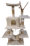 Kennel Sisal Scratching Posts Cat Tree