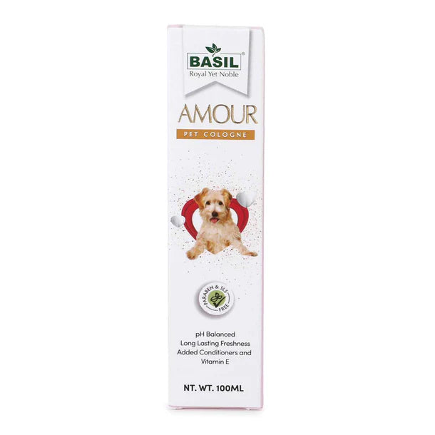 Basil Amour Cologne Spray For Dogs And Cats