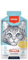 Wanpy Meat Broths Chicken With Pumpkin & Carrot Cat Pouch